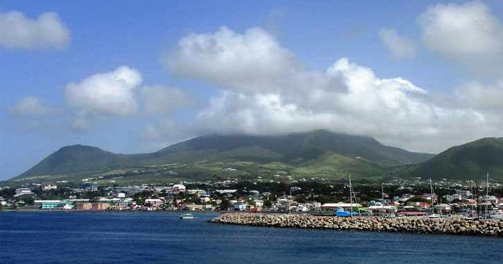 list of Saint Kitts and Nevis mountains