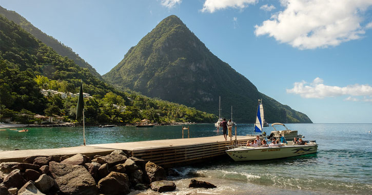 Sugar beach Saint Lucia